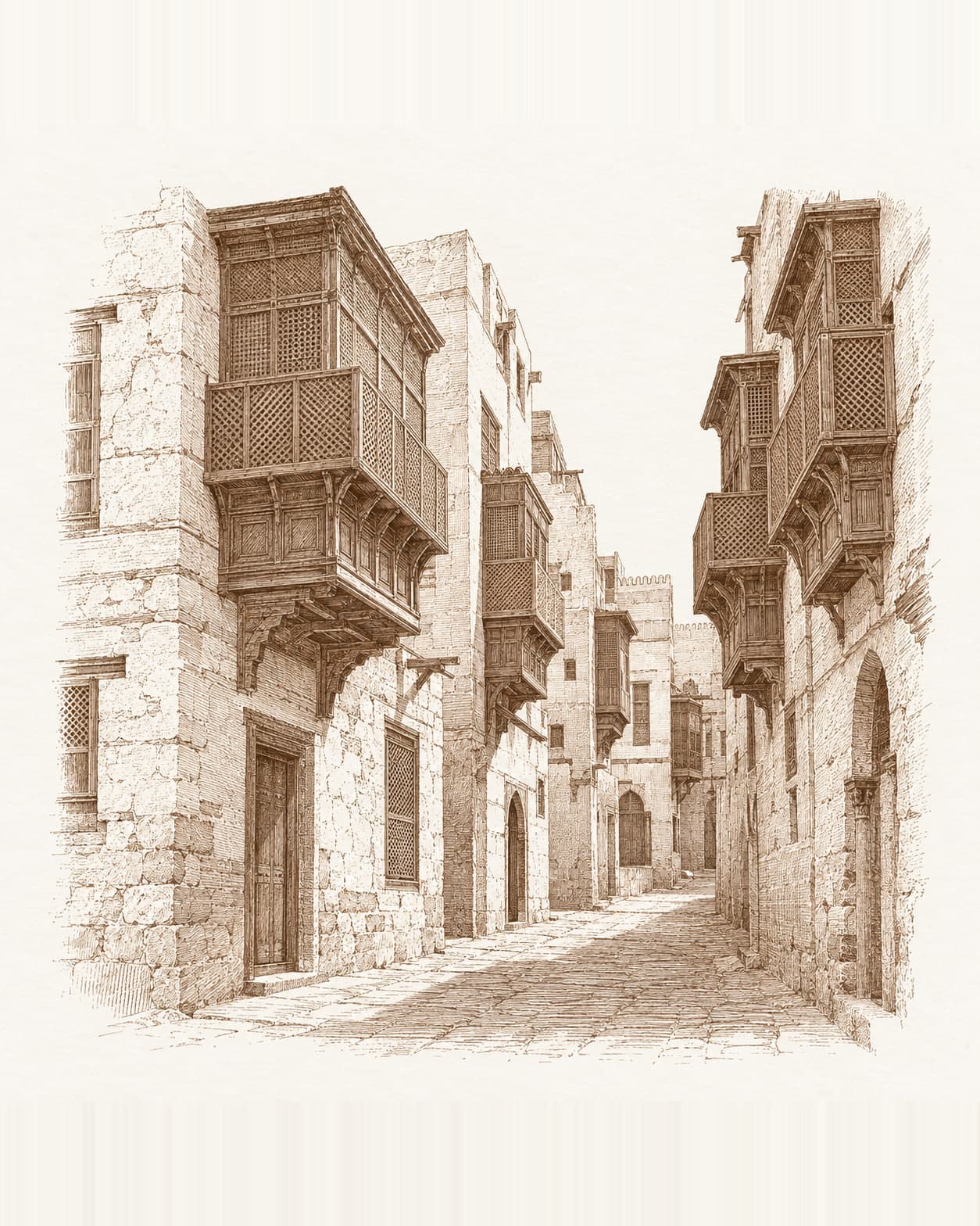 Illustration: Al-Balad, Jeddah.