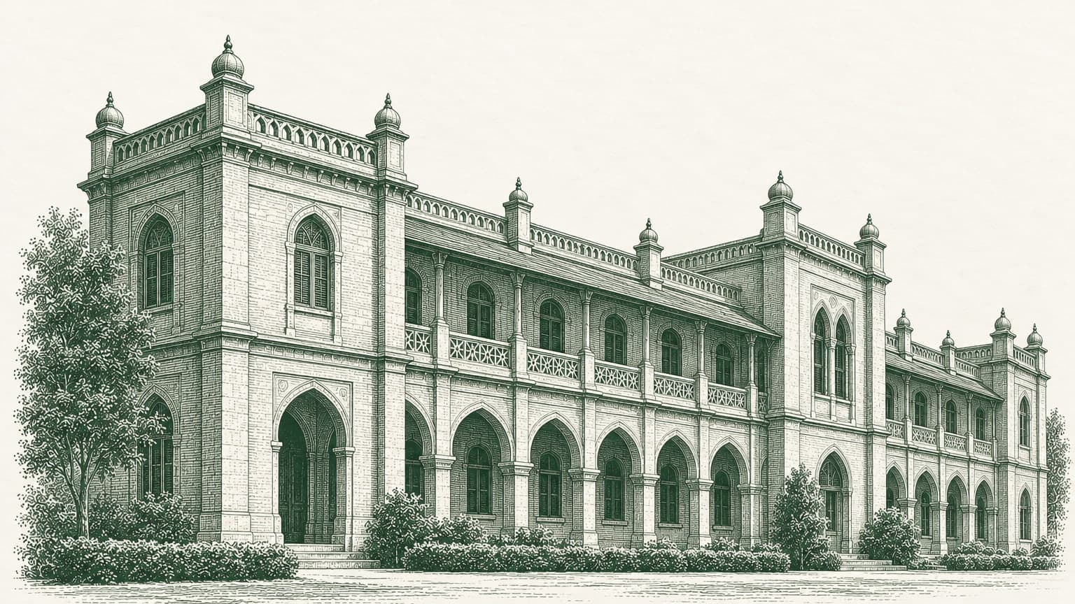 Illustration: project hostel wing