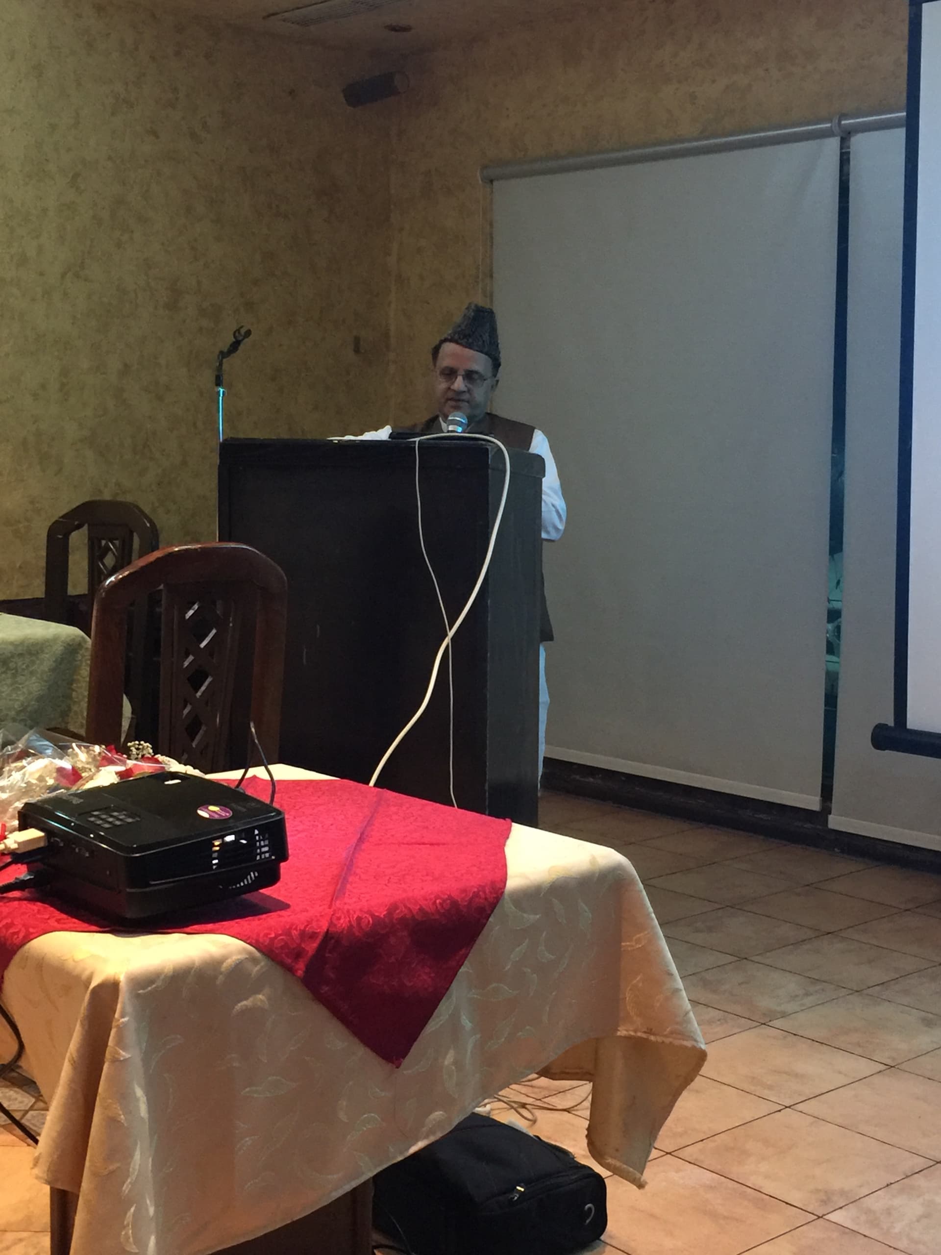 Visit of Dr. Zafar Mahmood, Jeddah