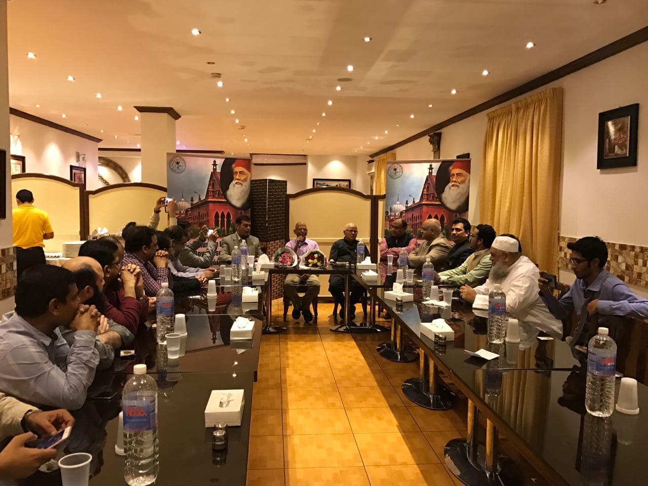 Visit of Dr. Rahat Abrar and Dr. Shaikh Mastan, Jeddah. Photograph 14 of 31.