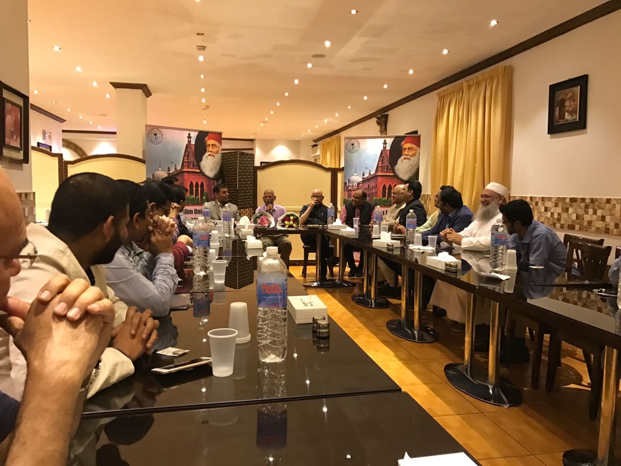 Visit of Dr. Rahat Abrar and Dr. Shaikh Mastan, Jeddah. Photograph 15 of 31.